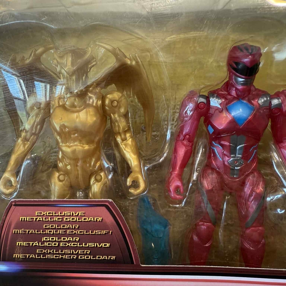 Power Rangers Movie Goldar & Red Ranger Set Saban’s - Picture 3 of 7